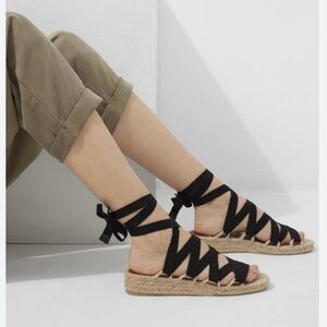 Castaner Paloma Sandal Tie Up Espadrilles